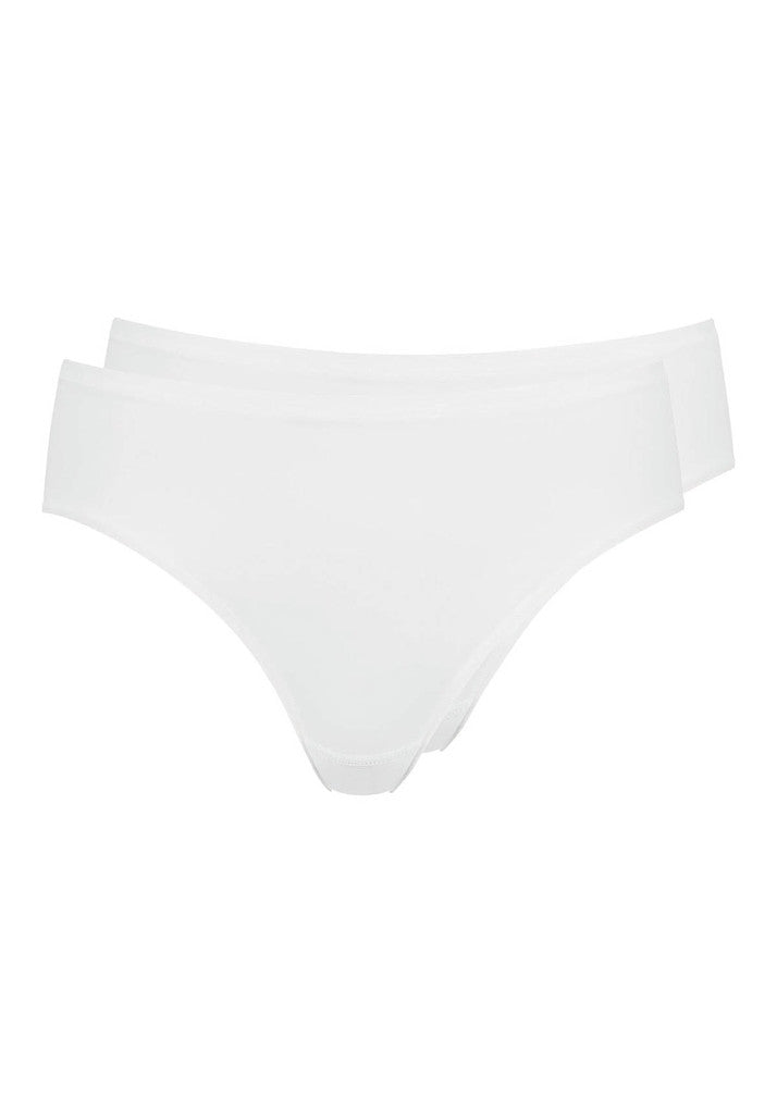 HUBER hautnah - Cotton - Midi Briefs 2 Pack