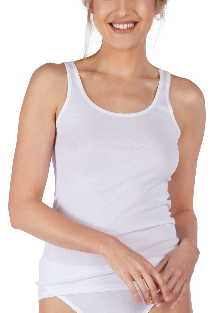 HUBER hautnah - Extra Fine - Tank Top 2 Pack
