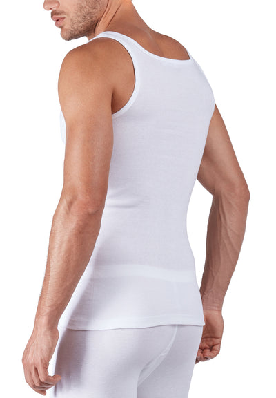 HUBER hautnah - Cotton Fine Rib - Tank Top