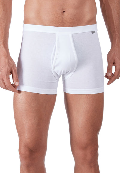 HUBER hautnah - Cotton Fine Rib - Boxer Briefs with fly