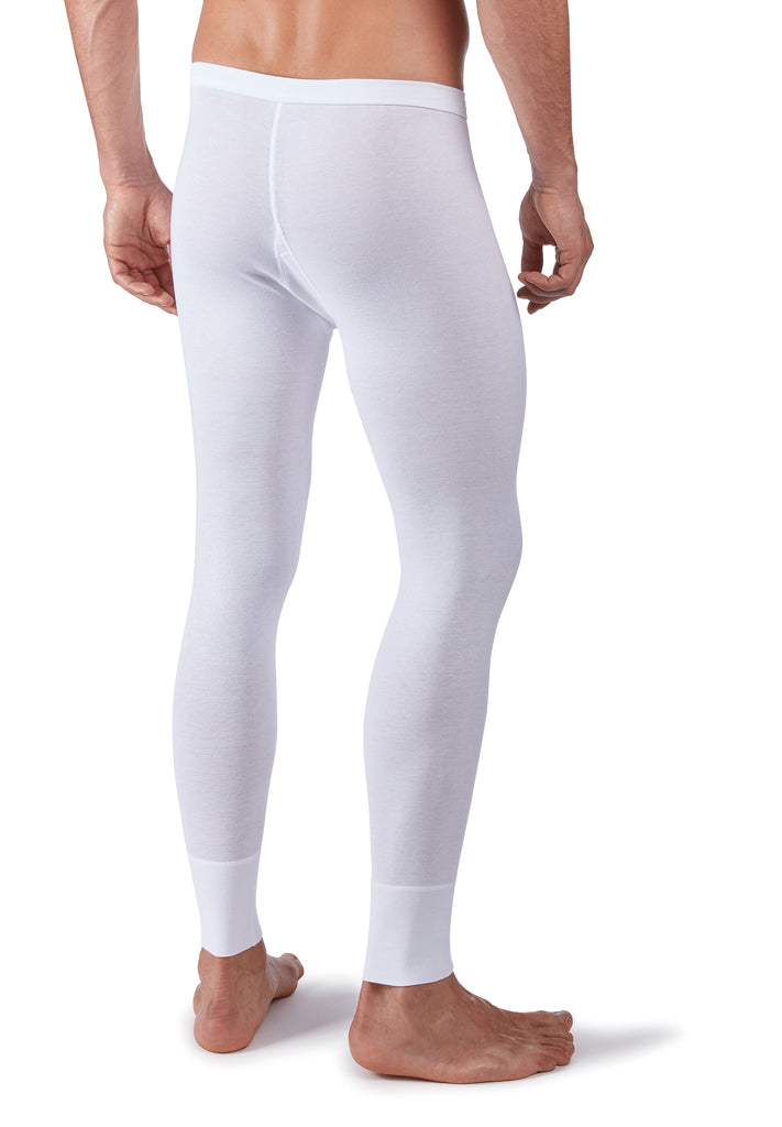 HUBER hautnah - Cotton Fine Rib - Long Johns with fly
