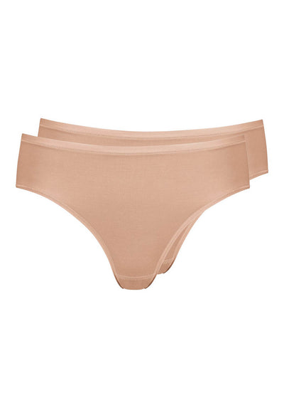 HUBER hautnah - Cotton - Midi Briefs 2 Pack