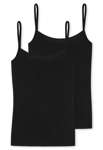 Schiesser - Modal Essentials - Spaghetti Top 2 Pack
