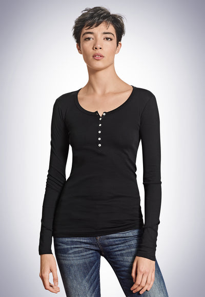Schiesser Revival – Berta – Long Sleeve Shirt