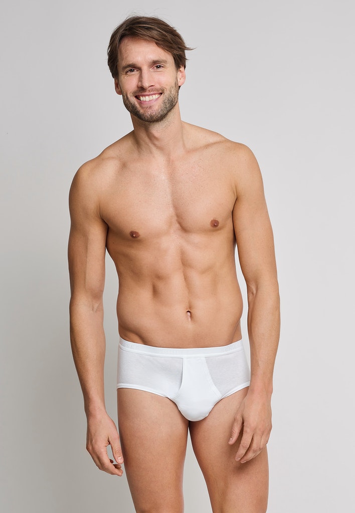 Schiesser - Original Fine Rib - Sports Briefs - 2 Pack - NEW