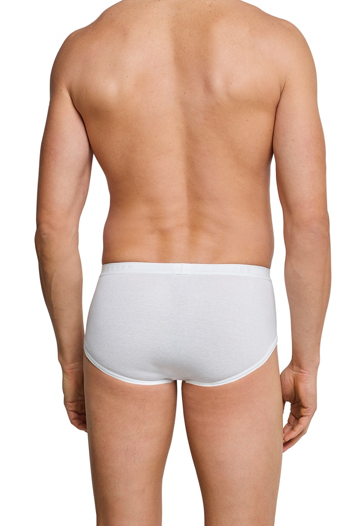 Schiesser - Original Fine Rib - Sports Briefs - 2 Pack - NEW