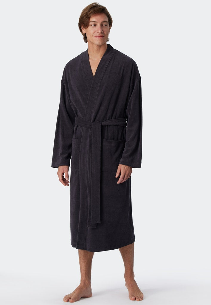 Schiesser - Bathrobe - Feather Terry