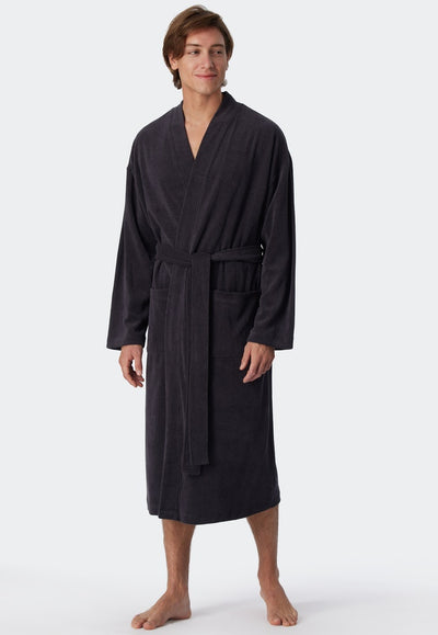 Schiesser - Bathrobe - Feather Terry