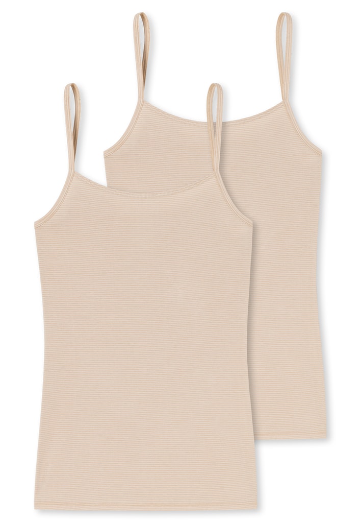 Schiesser - Modal Essentials - Spaghetti Top 2 Pack