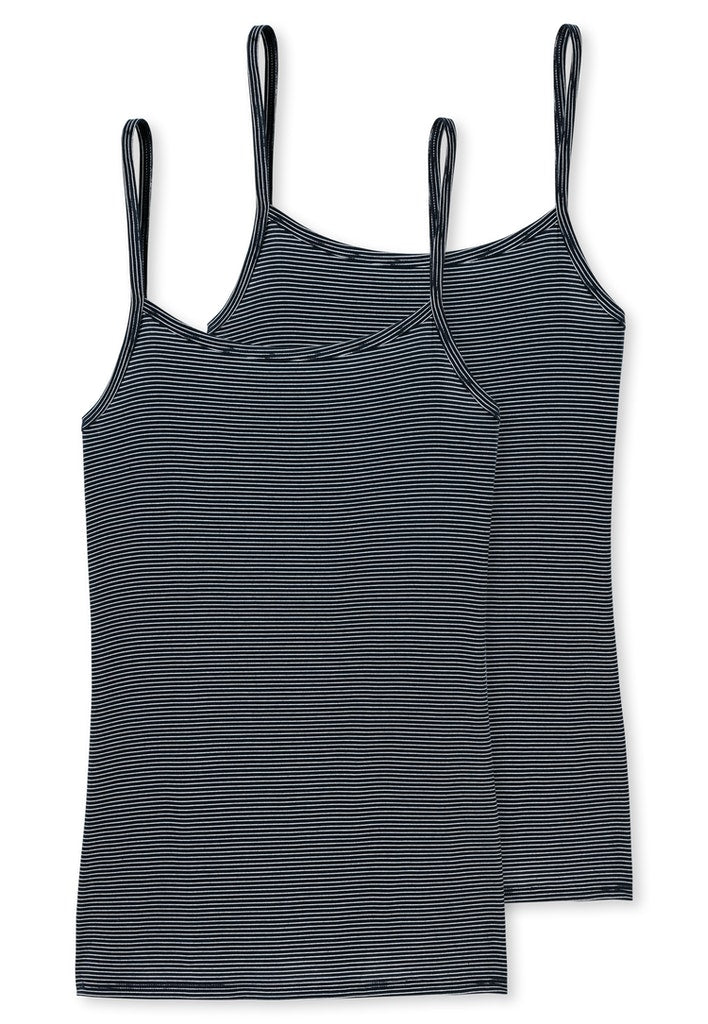 Schiesser - Modal Essentials - Spaghetti Top 2 Pack