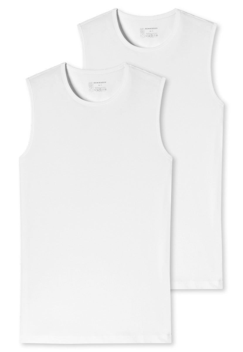Schiesser - Organic Cotton - Tank Top - 2 Pack