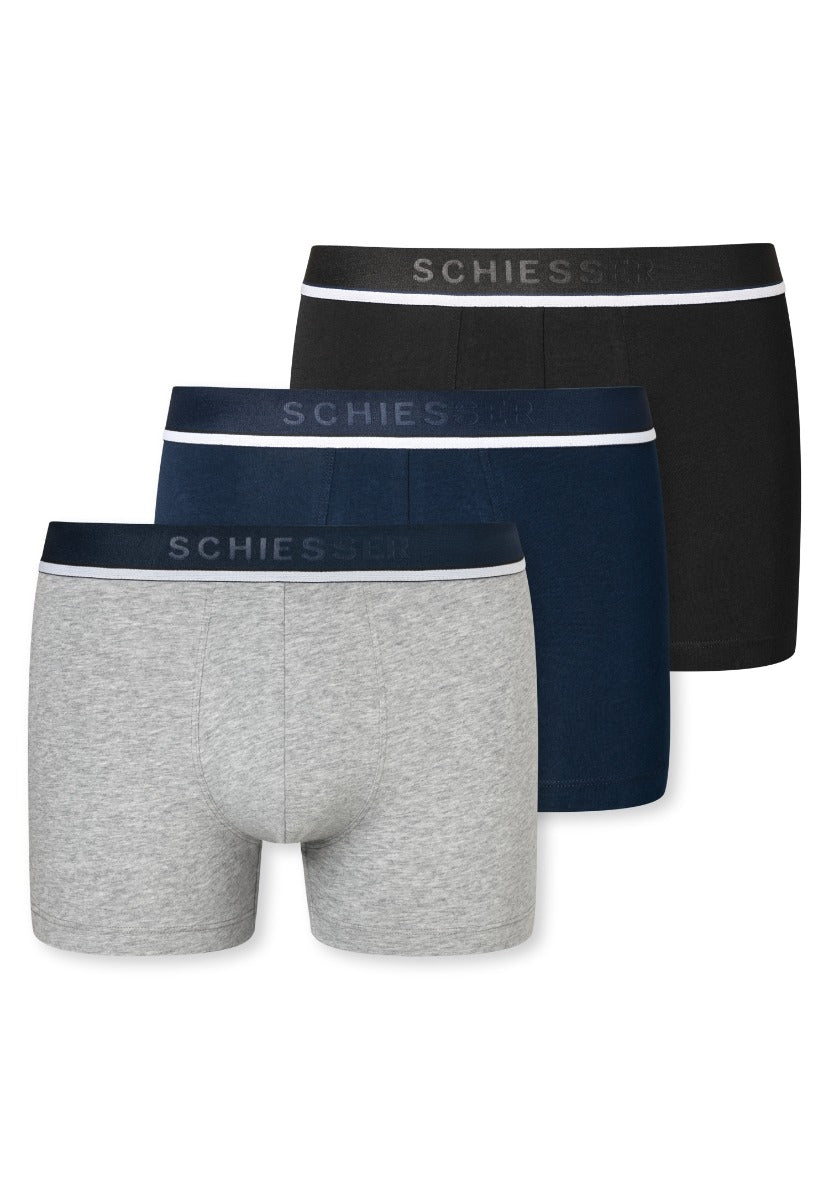 Schiesser - Organic Cotton - Shorts  3 Pack