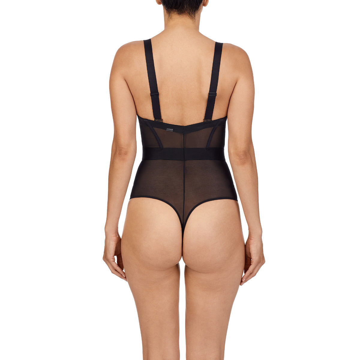 DKNY SHEERS CUPPED STRAPLESS BODYSUIT – westlife-underwear