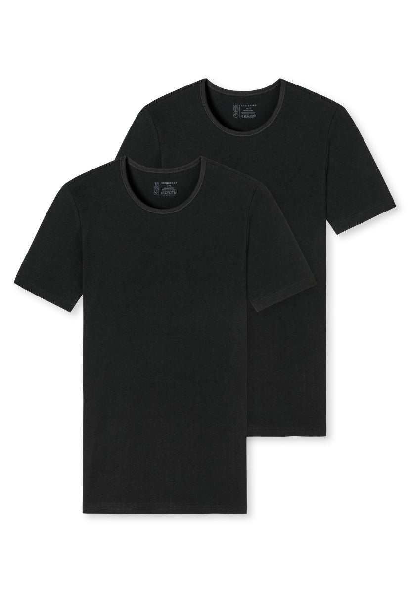 Schiesser - Organic Cotton - T-Shirt ½  2 Pack