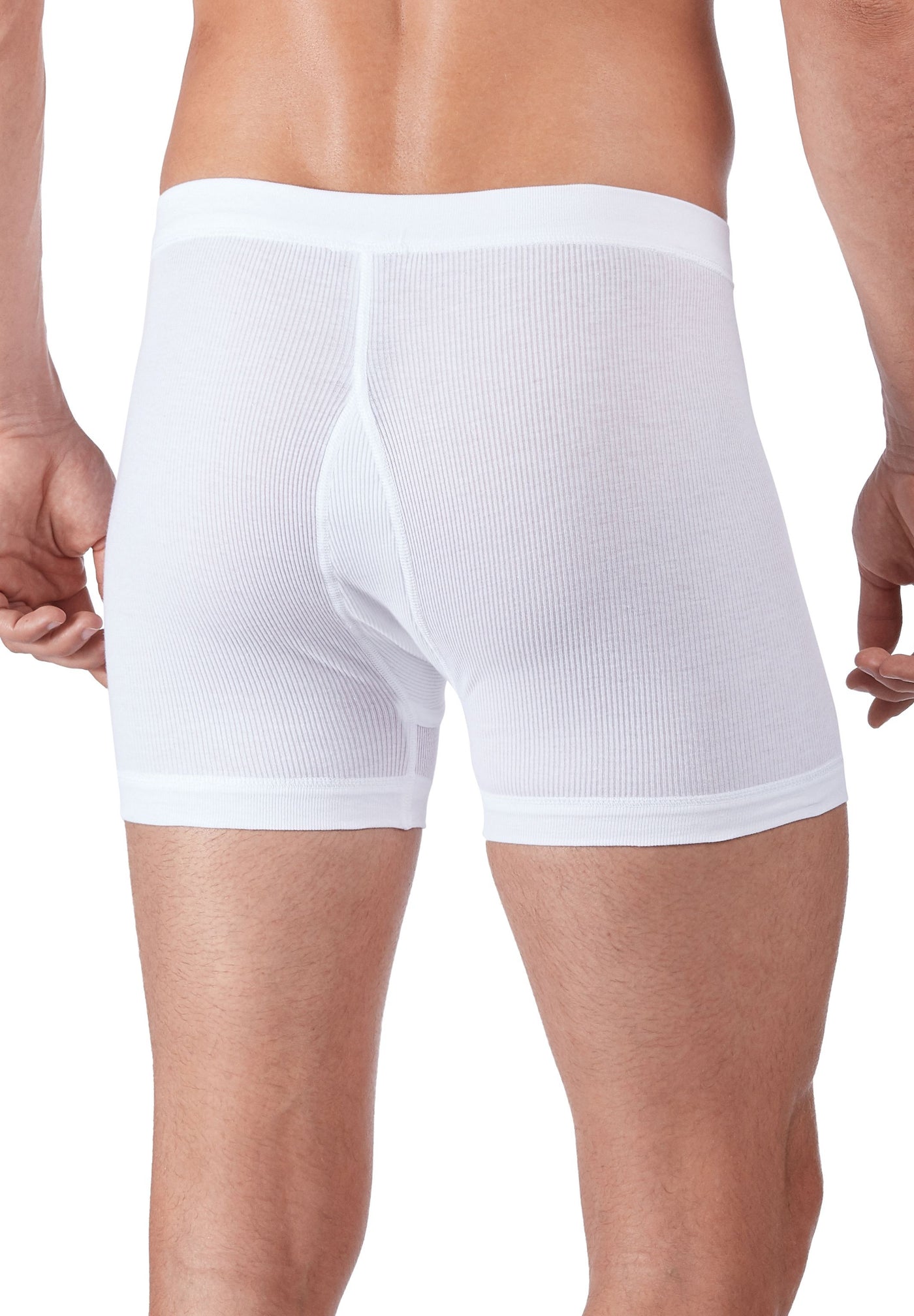 HUBER hautnah - Cotton Double Rib - Boxer Briefs with fly