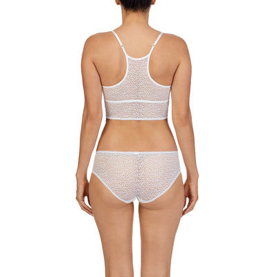 DKNY - Leopard Lace - RACERBACK LONGLINE BRA