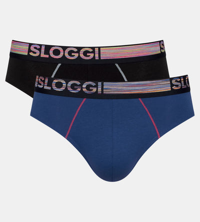 Sloggi - GO ABC Natural H - Midi Briefs 2 Pack